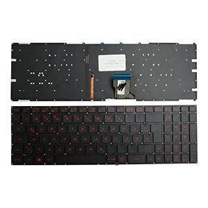 Power4Laptops Keyboards4Laptops German Layout Backlit Black Windows 8 Replacement Laptop Keyboard Compatible With Asus GL702VM-GC182T