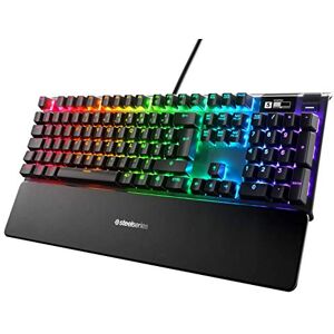 SteelSeries Apex 7 - Mechanical Gaming Keyboard - OLED Display - Brown Switches - French (AZERTY) Layout