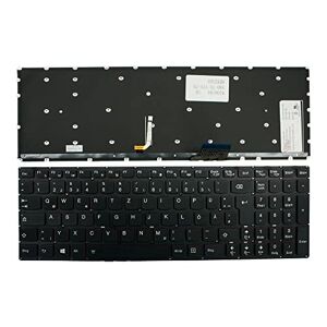 Power4Laptops Keyboards4Laptops German Layout Backlit Black Windows 8 Replacement Laptop Keyboard Compatible With Lenovo 25215982