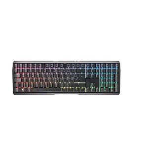 CHERRY MX 3.0S Wireless, Wireless Mechanical Gaming Keyboard with RGB Lighting, German Layout (QWERTZ), Bluetooth, RF or Cable Connection, MX RED Switches, Black