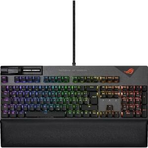 Asus ROG Strix Flare II Mechanical Gaming Keyboard (German Layout, 8000 Hz Polling Rate, RGB Lighting, ROG NX Switches)