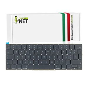 new net Keyboards - Keyboard Compatible with Notebook Mac Book PRO 13"/15" A1706 MLH12LL/A A1707 (Year 2016 2017) MLH32LL/A MPTR2LL/A 3163 MLH42LL/A [ Italian Layout - Without Frame]