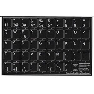 La Caverne d'Eabani Spanish Keyboard Stickers