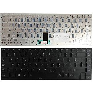 Power4Laptops French Layout Black Frame Black Windows 8 Replacement Laptop Keyboard Compatible With Toshiba Portege R700-1E0