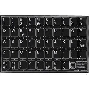 La Caverne d'Eabani&#174; Italian Keyboard Stickers with Soft Keys