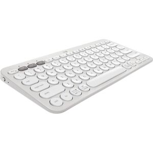 LOGITECH Pebble Keys 2 K380S Wireless Keyboard - White, White