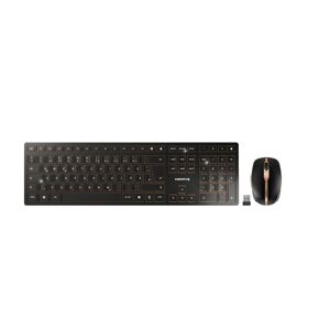 Cherry Tastatur- und Maus-Set »DW 9100 SLIM«, (Set) schwarz Größe
