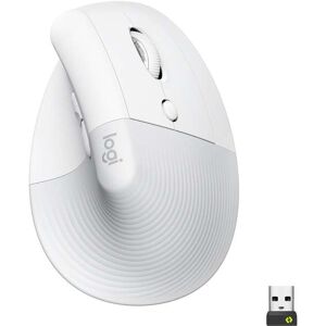 Logitech ergonomische Maus »Maus Lift Off-white«, kabellos weiss Größe