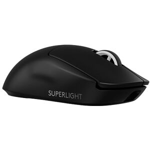 Logitech PRO X Superlight 2 Lightspeed Kabellose Gaming-Maus, Lightweight, LIGHTFORCE Hybrid-Schalter, Hero 2 Sensor, 32.00DPI, 5 programmierbare Tasten, USB-C-Ladung, PC & Mac Schwarz