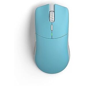 Glorious PC Gaming Race Model O Pro Gaming-Maus USB Optisch Pastell-Blau 19000 DPI