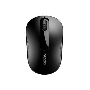 Rapoo M10 Plus kabellose Maus wireless Mouse 2.4 GHz Computermaus 1000 DPI Sensor 12 Monate Batterielaufzeit ergonomisch für PC & Mac schwarz