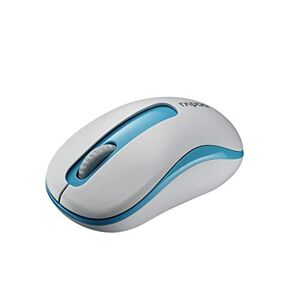 Rapoo M10 Plus kabellose Maus wireless Mouse 2.4 GHz Computermaus 1000 DPI Sensor 12 Monate Batterielaufzeit ergonomisch für PC & Mac blau