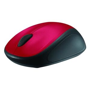 Logitech M235 Kabellose Maus, 2,4 GHz mit USB-Unifying-Empfänger, 1000 DPI Optical Tracking, 12 Monatige Batterielaufzeit, Kompatibel mit PC, Mac, Laptop und Chromebook Rot