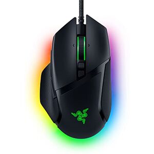 Razer Basilisk V3 Kabelgebundene, anpassbare Gaming Maus mit Chroma RGB für PC / Mac (10+1 programmierbare Tasten, neigbares HyperScroll Mausrad, ergonomisches Design) Schwarz