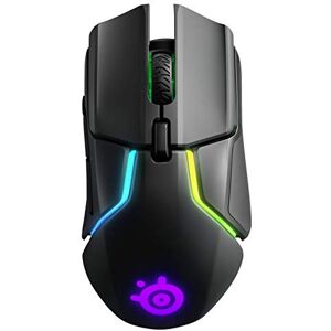 SteelSeries Rival 650 Quantum Wireless Gaming-Maus dualen optischen Sensor einstellbarer Lift-off-Distanz abstimmbaren Gewichtssystem