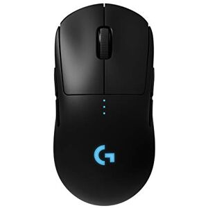 Logitech PRO Wireless Gaming-Maus mit HERO 25K DPI Sensor, RGB-Beleuchtung, 4-8 programmierbare Tasten, anpassbare Spielprofile, Ultraleicht, POWERPLAY-kompatibel, PC/Mac Schwarz