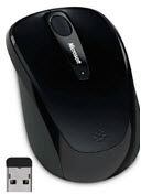 Microsoft Wireless Mobile Maus 3500 - Schwarz