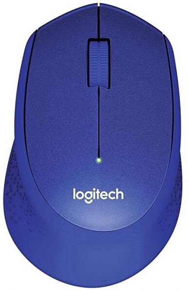 Logitech M330 Silent Plus Maus - Blau