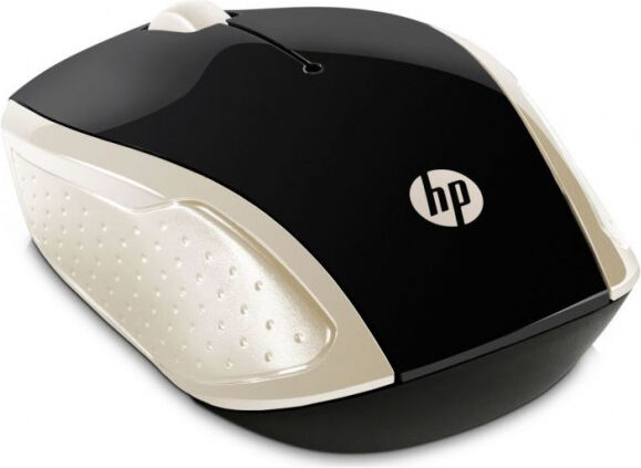 HP Wireless Maus 200 schwarz/gold