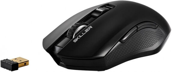 Sharkoon Skiller SGM3 - Wireless-Maus - Schwarz