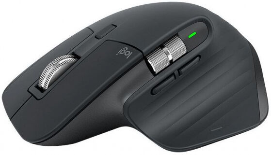 Logitech MX Master 3 Advanced - USB/Bluetooth Maus - Graphit