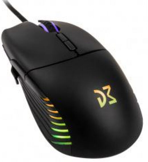 Dream Machines DM5 Blink Gaming Maus - RGB - schwarz, matt