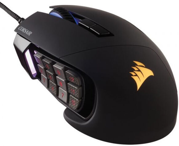 Corsair SCIMITAR Elite RGB - Gaming Maus - Schwarz