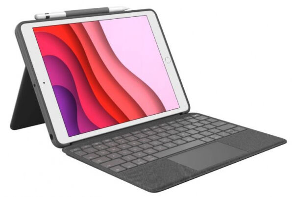 Logitech Combo Touch - CH-Layout - KeyboardDock für Apple iPad 10.2 Zoll