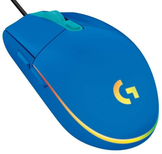 Logitech G203/G102 Lightsync Blau - USB-Maus