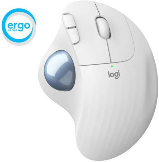 Logitech Ergo M575 Wireless Trackball Weiss - USB/Bluetooth