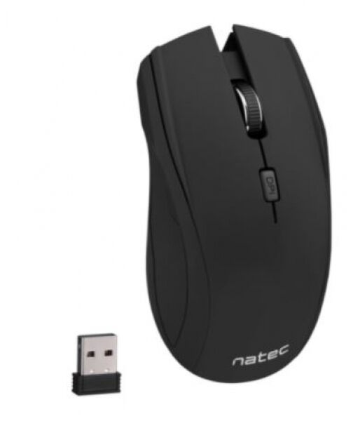 Natec Genesis Blackbird - Wireless Maus optical / 1600dpi