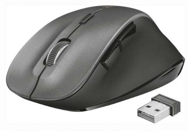 Trust Ravan - Ergonomic Wireless Maus optical - 1600dpi