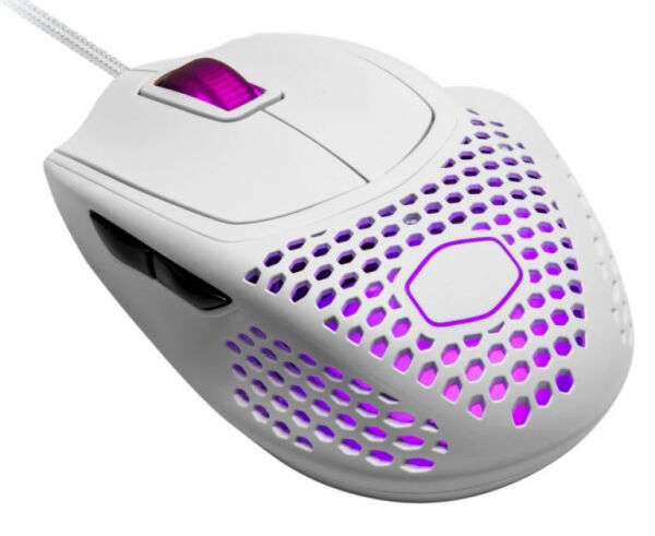 Cooler Master MasterMouse MM720 RGB - Gaming Maus - Weiss