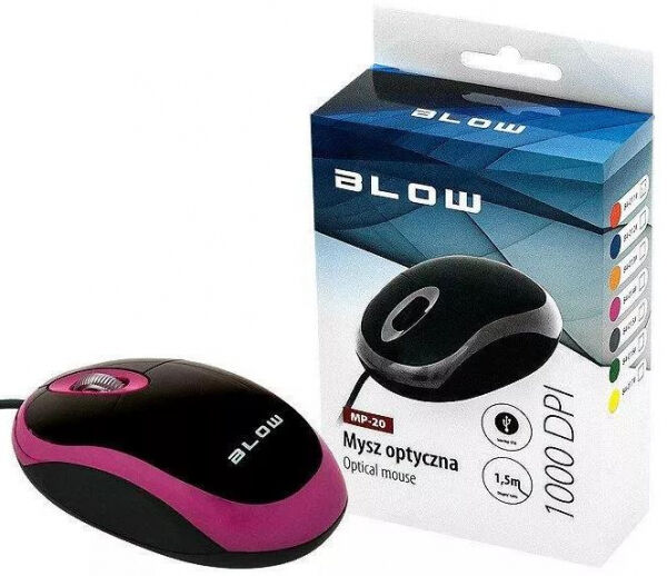 Blow MP-20 - optische USB-Maus - Violet