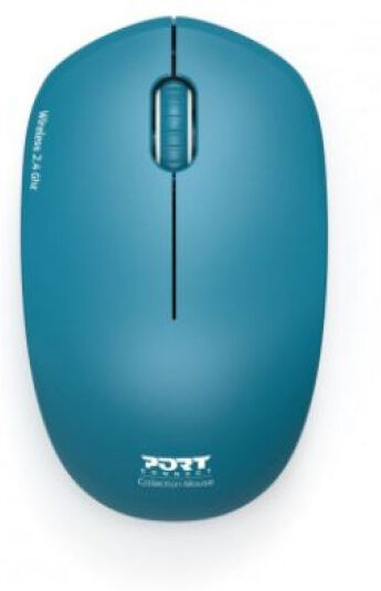 Port Designs Wireless Maus - Blau