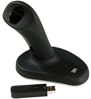 3M Ergonomic Mouse Wireless - Schwarz