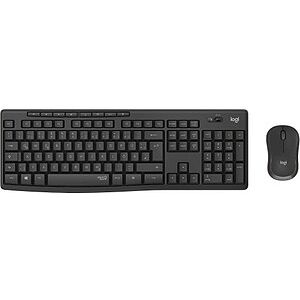 Logitech MK295 Tastatur-Maus-Set kabellos schwarz