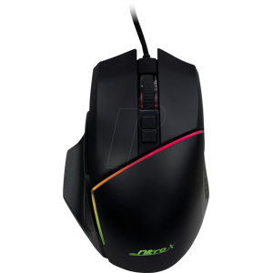 Inter-Tech IT88884111 - Gaming-Maus (Mouse), Kabel, USB, RGB