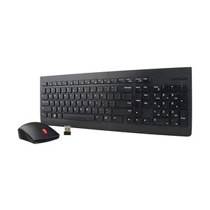 Lenovo Essential USB Tastatur, Maus-Set  Deutsch, QWERTZ, Windows® Schwarz