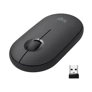 Logitech M350 Pebble Kabellose Maus Graphite