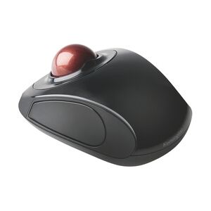 Kensington Advance Fit Wireless Mobile Trackball Maus drahtlos Graphite Rubinrot