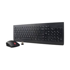 Lenovo Essential USB Tastatur, Maus-Set  Deutsch, QWERTZ, Windows® Schwarz