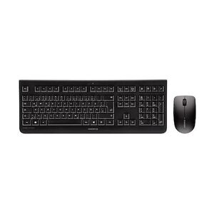 Cherry DW 3000 Maus-Tastaturkombination USB kabellos EU Layout mit â‚¬ schwarz