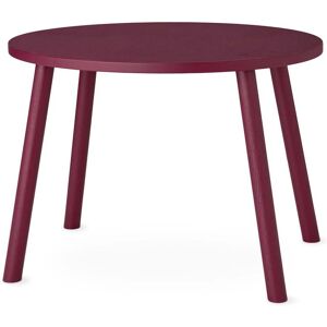 Nofred - Mouse Kindertisch oval 64 x 46 cm, burgundy