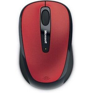 Microsoft Wireless Mobile Mouse 3500 Rot