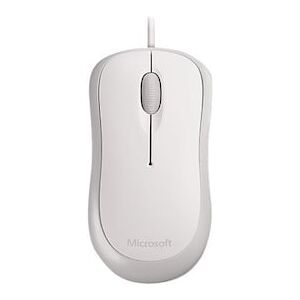 Microsoft Basic Optical Mouse USB Weiß Bulk 4YH-00008