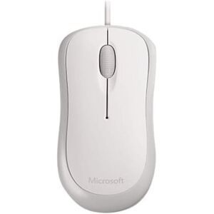 Microsoft Basic Optical Mouse USB Weiß Bulk 4YH-00008