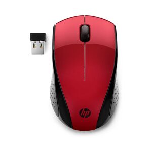 HP 220 Wireless Maus 7KX10AA kabellos USB-Empfänger rot