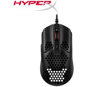 Hyperx Pulsefire Haste – Rgb-Gaming-Maus, Ultraleicht, 59 G, Wabengehäuse, Sechskant-Design, Hyperflex-Usb-Kabel, 16000 Dpi, 6 Programmierbare Tasten