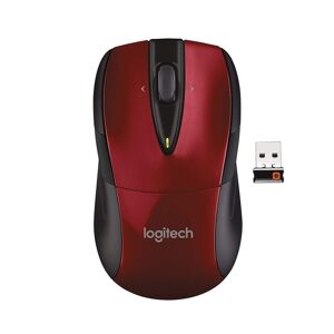 Logitech M525 trådløs mus 2,4 GHz med USB Unifying-modtager, optisk sporing med 1000 dpi pc/Mac/bærbar computer med 5 knapper